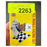 All World Racing Card Set in Yellow Box