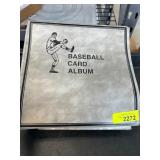 Baseball Card Album With 1980s Topps Cards