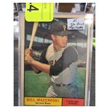 1957 Topps Bill Mazeroski Baseball Card #430