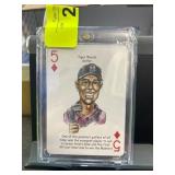 Tiger Woods Illustrated Playing Card
