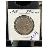 1928 Buffalo Nickel in Fine Condition
