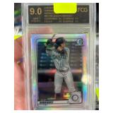 2020 Bowman Chrome Julio Rodriguez Refractor Card