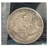 1889-O Morgan Silver Dollar in Holder