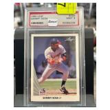 1990 Leaf Sammy Sosa Rookie Card #220 PSA 9