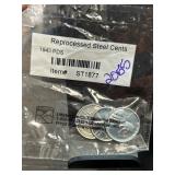 1943 PDS Reprocessed Steel Cents Set