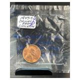 1947-S Lincoln Cent in Packaging