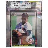 1985 Donruss Roger Clemens Rookie #273 Card
