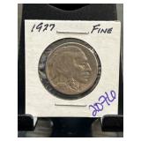 1927 Buffalo Nickel in Fine Condition