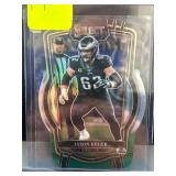 2022 Panini Select Football Jason Kelce Card