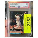 1991 Stadium Club Frank Thomas PSA 9 Mint