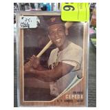 1962 Orlando Cepeda Topps Baseball Card #40
