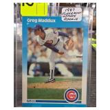 1987 Fleer Greg Maddux Update Rookie Card