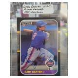 Gary Carter Autographed 1987 Donruss Card