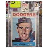 Topps Sandy Koufax Baseball Card #200