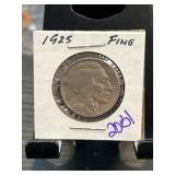 1925 Buffalo Nickel in Fine Condition