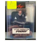 Leaf Metal Pre-Production Proof Marty McSorley