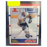 1990-91 Score Mario Lemieux Sniper Hockey Card