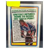 1989 Topps Wayne Gretzky Hockey Card