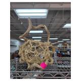 Woven Twisted Wood Decorative Sculpture