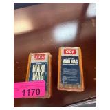 Two Boxes of CCI .22 WMR Maxi Mag Ammunition