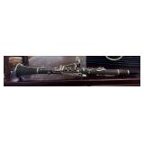 Wood Clarinet with Metal Keywork and Accessory