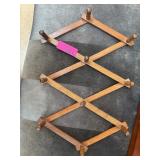 Expandable Wooden Wall Rack