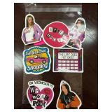 Mean Girls Themed Vinyl Decal Stickers Set