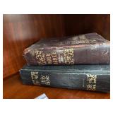 Two Holy Bibles With Decorative Covers