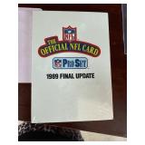 1989 NFL Pro Set Final Update Cards