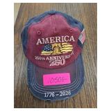 Patriotic 250th Anniversary Baseball Cap