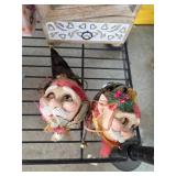 Two Elf Decorative Figurines