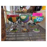 Hand-Painted Decorative Glasses