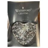 Waterford Crystal Heart Hand Cooler in Box