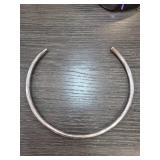 Sterling Silver Open Cuff Necklace, 29.4g