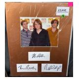 Signed Keane Photograph Display