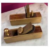 Miniature Brass and Wood Miniature Hand Planes