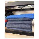Five Quilted Moving Blankets