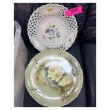Hand-Painted Decorative Porcelain Plates