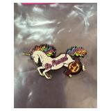 Hard Rock Cafe Be Proud Unicorn Pin