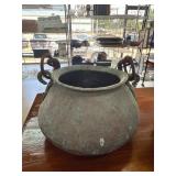 Antique Copper Cauldron
