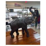 Figurine of an Elephant with Raised Trunk