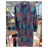 Don Elliot Sport Dress, Size 12, Paisley Pattern