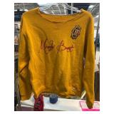 Monarch Beer Gold Sweatshirt with Patch