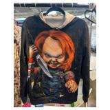 Small Hoodie Featuring a Horror Character Design