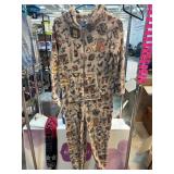 Em & Alfie Small Hooded Polyester Onesie