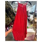 Double Zero Red Sleeveless Dress