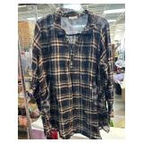Umgee USA Small Plaid Long-Sleeve Top