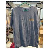 Newport Blue XL Cotton Graphic T-Shirt