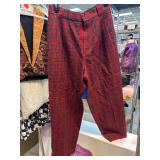 Giorgio Sant'Angelo Plaid Trousers, Size 10