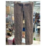Gray POL Fleece Knit Drawstring Pants